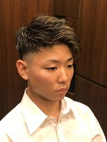 ヒロギンザ 御徒町店(HIRO GINZA)&nbsp;ハイフェードツーブロック×ハイライト〈理容室/上野御徒町〉