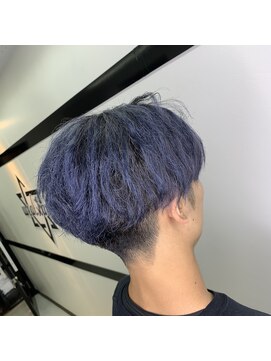 ウィールスター(Wealstar) men's hairコントラストクルースタイル