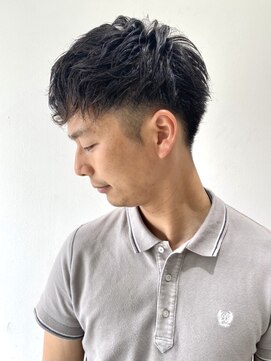 フォーク FOLK 【FOLK】センターパート マッシュ ツーブロック ツイスト