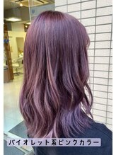ヘアーアンドメイク アズール 志木店(Hair&Make Azur) バイオレット系ピンクカラー
