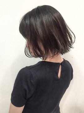 ゼストカロン(ZEST Kalon) 切りっぱなしショート×ふんわり毛先パーマ