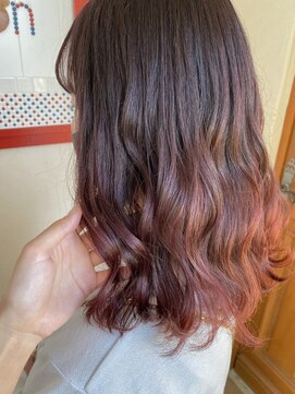 パディントン(Paddington) ピンクナチュラル→グラデーションゴシックカラーへ自然な変化☆