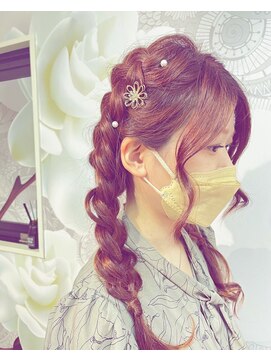 ビューティーサロンラエラ(Beauty salon laera) ライブにおススメ！編み込みアレンジ♪