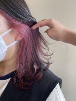 ロロ(ro-ro)&nbsp;【恵比寿ro-ro】インナーカラー×ピンクベージュ