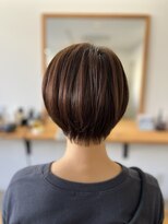 オダンゴヘアー(odango hair)&nbsp;まとまりのあるショートボブ