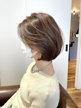 アンス 大阪梅田(ANs.) 20代 30代 40代 イメチェン小顔前髪大人可愛いチェリーブラウン