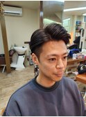2ブロ刈り上げアップバング!!