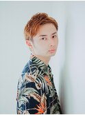 ツーブロワイルドショート