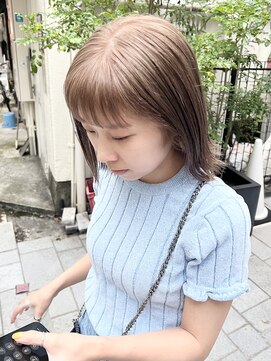 ココ 本八幡(KOKO) #黒髪#小顔#クラゲヘアー#オリーブグレー#ココアベージュ#美髪