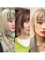 サンド 表参道(sand)&nbsp;表参道ダブルカラーブリーチインナーカラー10代20代30代