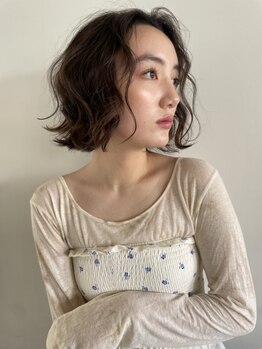 ローブ アオヤマ(LOAVE AOYAMA)の写真/一人ひとりに合わせた"似合わせ"を大事にする【LOAVE】が創る、『乾かすだけで決まるbob』[ハイライト]