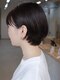 イイデ(iide)の写真/【谷町六丁目】大人女性のショート/ボブならiideへ。扱いやすく乾かすだけでまとまる再現性が人気の秘訣◎