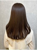 大人の女性の潤う艶髪ストレート×秋冬彩るカラー#3