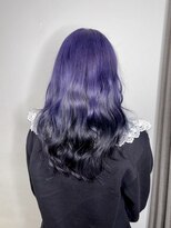 ザ オーダー(THE ORDER)&nbsp;グラデーション アンブレラカラー ラベンダー ブラックデザイン