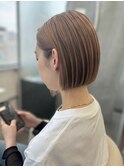似合わせカット/似合わせカラー 箕面店/くすみベージュ