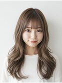 くすみ感グレージュ