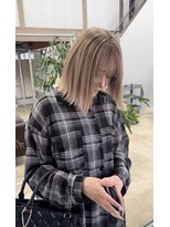 ディーパス(D-PATH)&nbsp;【White beige／会津若松】ダブルカラー/バレイヤージュ