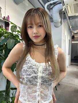 エクラートトラベル 大宮店(ECLARTravel) ブリーチ_ダブルカラー◆ミルクティーベージュ◆レイヤー[大宮]