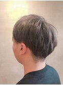 メンズシルバーグレージュ