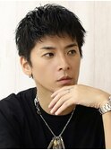 黒髪ネープレスダウンバング