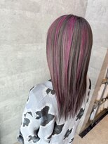 ブレイブ ヘアデザイン(BRaeVE hair design)&nbsp;ピンクハイライト