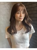 ベージュ キャメルベージュ ロング 橿原 奈良 大和八木