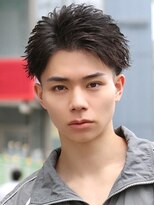 ベーア メロー(Bar mellow)&nbsp;フェザーショートパーマ短髪