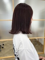 レイ 津田沼(Lei)&nbsp;アプリコットオレンジ/くびれヘア/ウェーブショート/津田沼