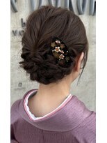 オシャレドロボウ ビス OSHARE DOROBO bis&nbsp;【オシャドロ/京田辺/新田辺】【入学式】シニヨンセット