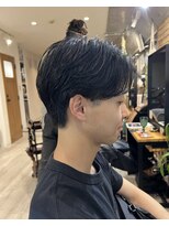 マノハル(MANOHARU)&nbsp;清潔感/センターパート/黒髪/ビジネス