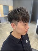メンズスペインカールメンズパーマ