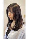 レイヤー マッシュ ウルフ