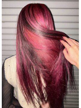 オルン(ORGN.) 【ORGN.】デザインカラー/派手髪/ブリーチ/大須/矢場町