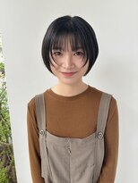 ユウヘアー 本山店(U Hair)&nbsp;丸みボブ/顔周りレイヤー/ボブ