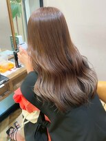 ロンドリゼル 札幌(Lond RiseL)&nbsp;オリーブグレー/韓国風巻き/レイヤーカット/マロンベージュ/札幌