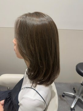 Rayne'人形町/水天宮前/髪質改善縮毛矯正/美髪/ショートボブ【12/8 OPEN(予定)】 黒髪/オリーブグレー/小顔/ココアベージュ/水天宮前駅