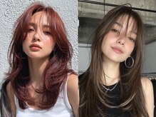 銀座/銀座駅/銀座線銀座駅/ブリーチ/前髪カット/インナーカラー