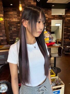 レオクマ(REOKUMA) イヤリングカラー/シールエクステ/ラベンダー/長野/上田