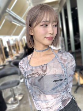 ロンド 表参道店(Lond) オリーブグレー/グランマッシュ/ココアベージュ/レイヤーカット