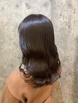 シーズヘア南口店&nbsp;ダークカラーウェーブ　フロントレイヤー