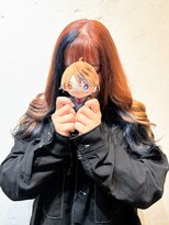 アンナ 広瀬通店(Anna)&nbsp;ホロスターズ/夕刻ロベル/推しカラー/インナーカラー/オレンジ