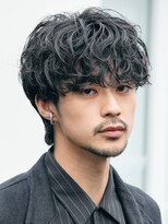 フィフスパーク(fifth PARK)&nbsp;渋谷メンズパーマルーズパーマシャドウパーマッシュウルフゆるめ