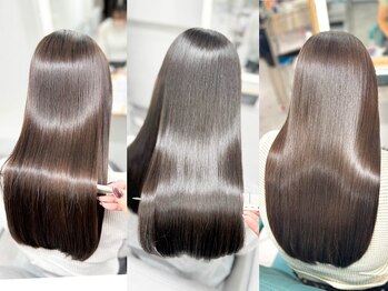 エルサ 神戸三宮(ELSA)の写真/美容師が通う本当に上手な縮毛矯正。酸性よりさらに優しい弱酸性縮毛矯正ができるのはELSAだけ［髪質改善］