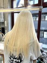 ヲタク(wotaku.)&nbsp;ブロンドカラー抜きっぱなしブロンドダブルブリーチケアブリーチ