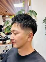 ミスターベイビー(Mr.BABY)&nbsp;ベリーショート/フェードカット/短髪/ビジネスヘア/30代/40代