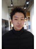 ベリーショートニュアンスパーマ