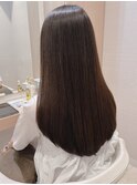 大人かわいい☆サラ艶ストレート♪セミディ/レイヤーカット