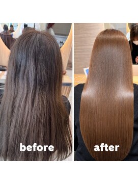 アース 渋谷店(HAIR&MAKE EARTH) 美髪ストレート