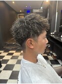 パーマ　ハイライト