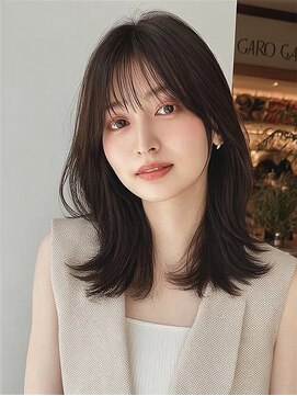 リュドール 名駅(Rue D'or) 美髪レイヤーカット/顔まわりレイヤー/セミディレイヤー